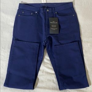 Banana Republic Slim Traveler Sullivan Blue 35x30